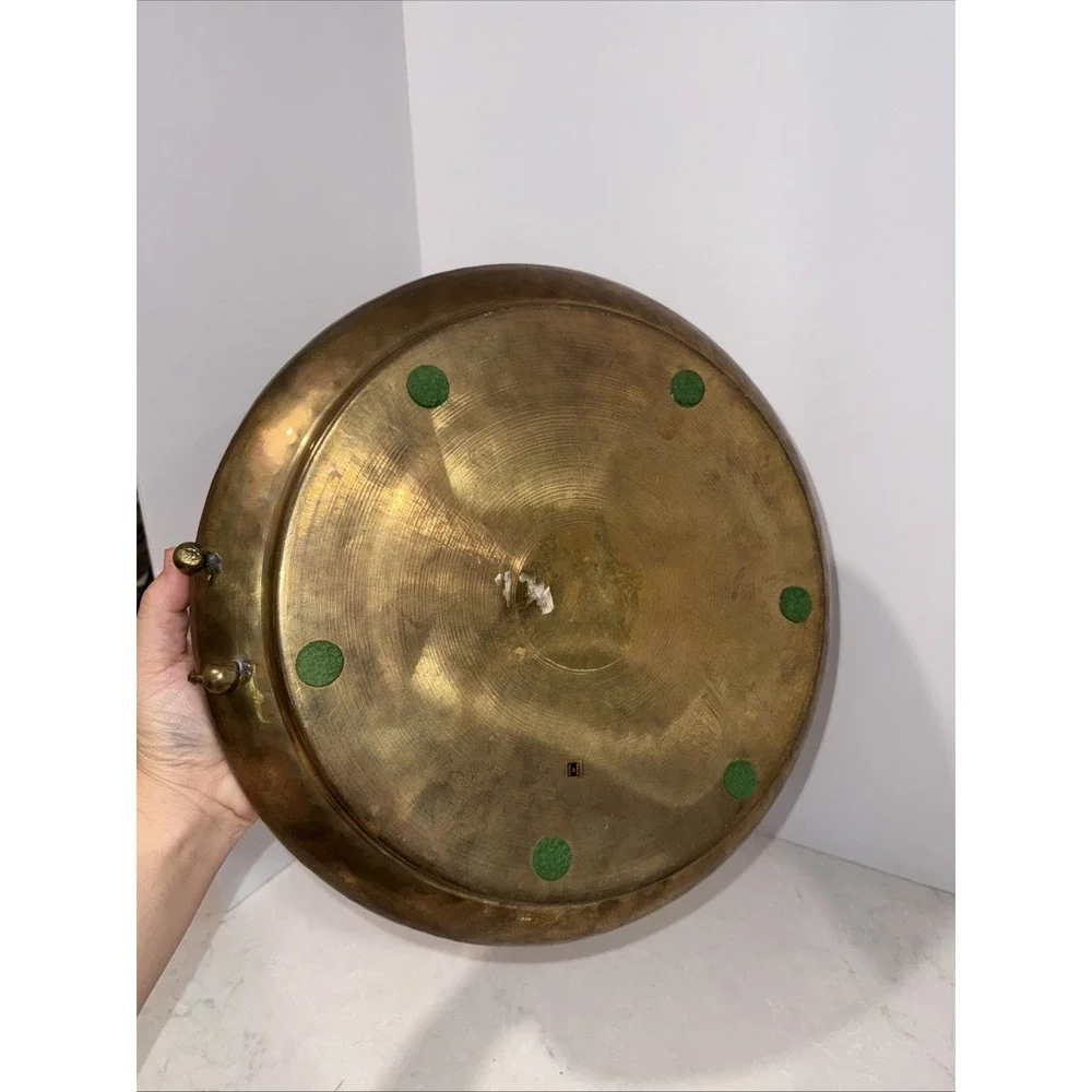 large brass bowl vintage